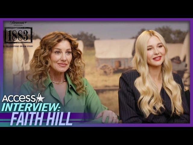 Faith Hill Reflects On Slapping Tim McGraw For '1883'