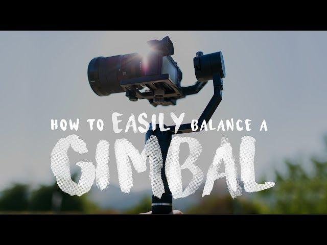 How To EASILY Balance a Gimbal (Zhiyun Crane v2)