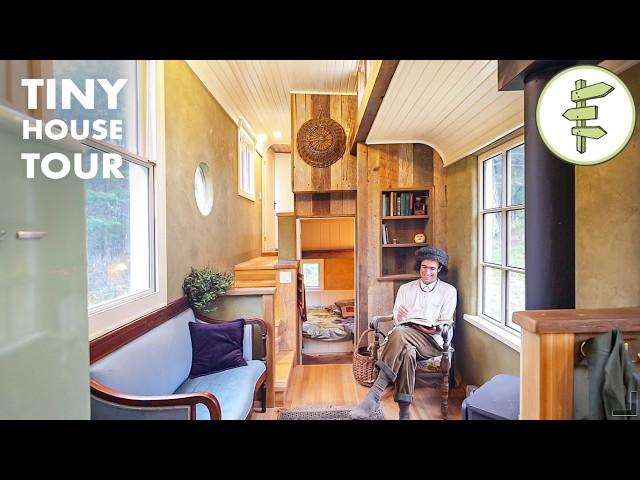 *One of a Kind* Tiny House with Super Clever Layout & Cozy Interior Design – FULL TOUR