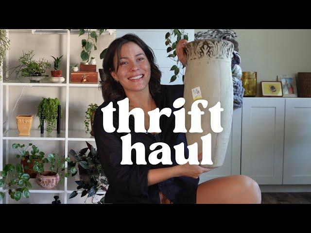 Thrift Haul & How I style them -Styling Thrift Finds