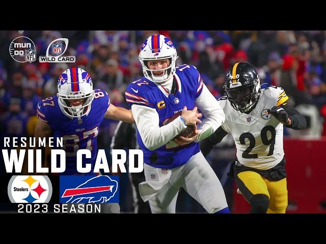 Pittsburgh Steelers vs. Buffalo Bills |  NFL Playoffs | Resumen NFL en español | NFL Highlights