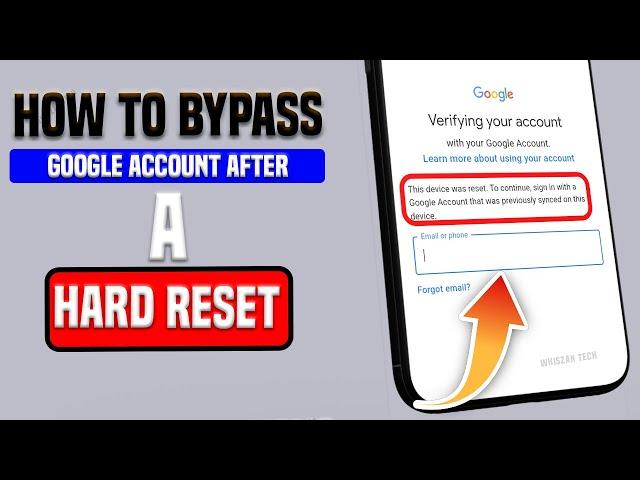 How To Bypass Google Verification After Factory hard Reset 2024 | Skip Google after Factory reset.