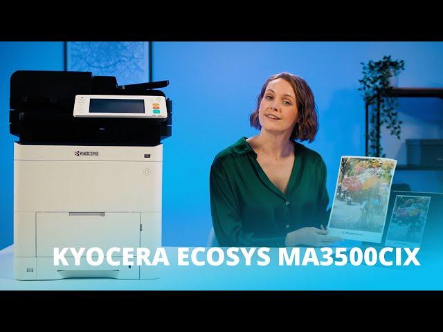 Kyocera ECOSYS MA3500cix A4 Colour Multifunction Laser Printer