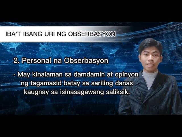 Pagbuo ng Sariling Pagsusuri batay sa Impormasyon