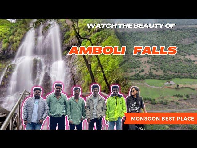 Best Place To Visit In Monsoon Amboli Falls ️ | #amboliwaterfall #falls #karnataka #belagavi #fyp