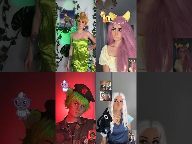 Fantasy Character Transformations | Realistic Cosplay Aesthetic #cosplay  #duet  #shorts #makeup