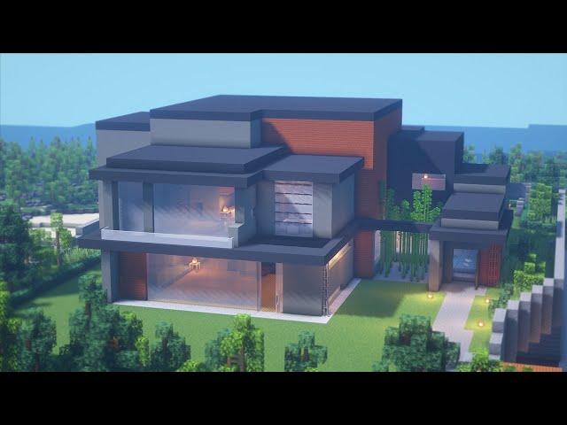 마인크래프트 건축 강좌 : 영화 " 기생충 " 박 사장네 집 [ Part 2 ] | Minecraft Tutorial : House in " PARASITE (2019) " 