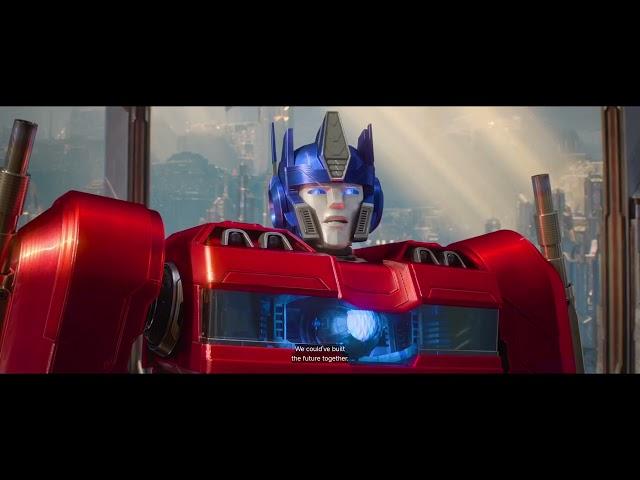 Transformers One : Optimus Prime vs Megatron ( final battle ) HD