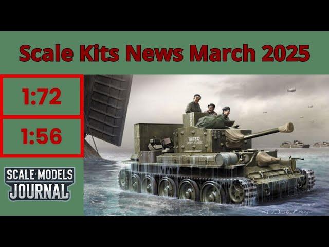 Scale Models News / Armour and Vehicles 1:72, 1:76, 1:56 - February-March 2025
