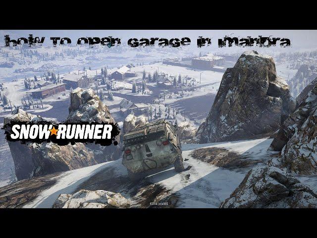 How To Set Up The Garage In Imandra Really Tough Routes To Avoid And Where And What To Bring Tips