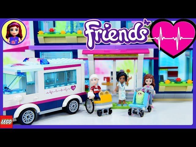 Lego Friends Heartlake Hospital Part 1 Build Review Silly Play Kids Toys