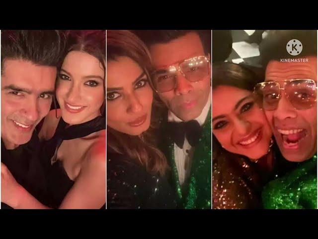 karan johar's 50th birthday party with bollywood stars