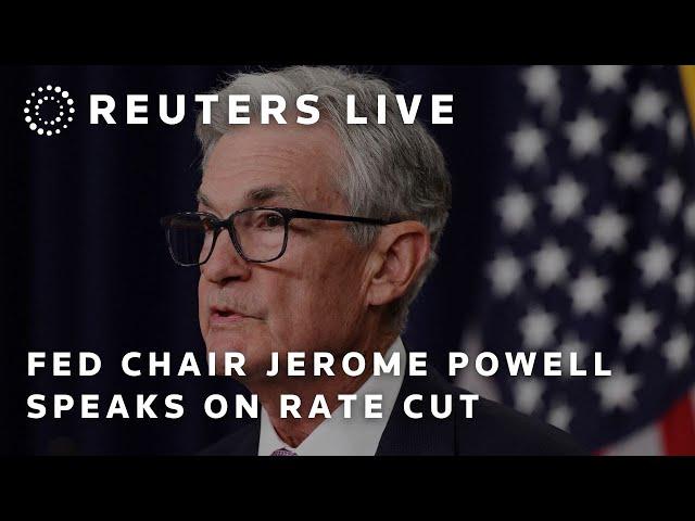 LIVE: Chair Jerome Powell speaks after Fed cuts rates, notes labor market easing, solid economic …