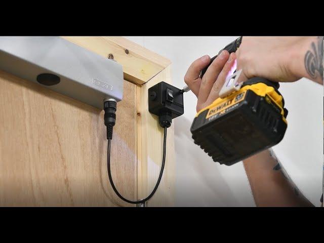 How to install the GEZE TS 4000 E Hold Open Electromagnetic Door Closer