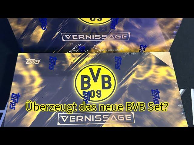 2x BVB 09 "Vernissage" Hobby Box Break Was ein geiles Produkt!  Topps x Alieu Sawaneh