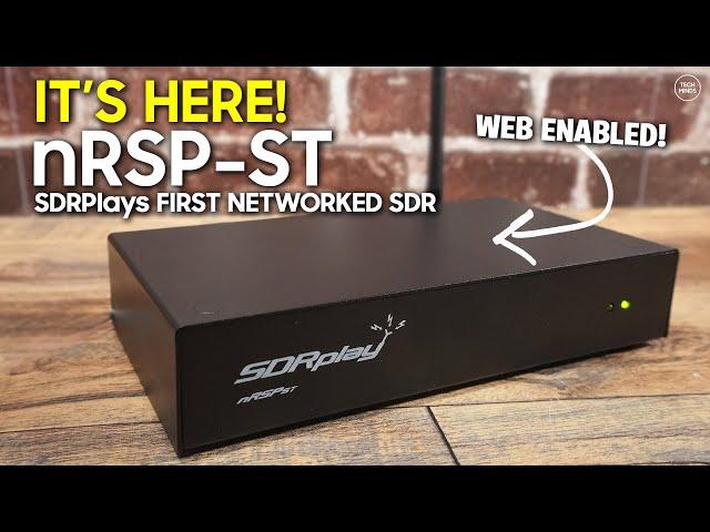 NEW! SDRPlay nRSP-ST Networked Software Defined Radio Receiver - Hands ON!