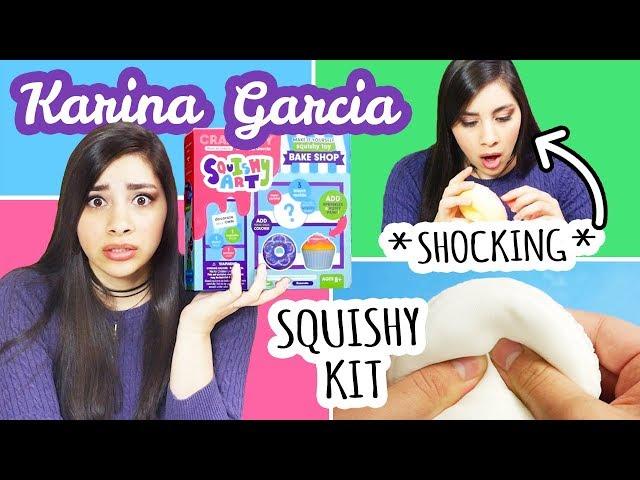 Karina Garcia DIY Squishy Kit Review *SHOCKING*