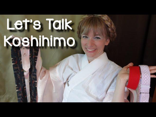 "The Kimono Minute" - Let's Talk About Koshihimo!
