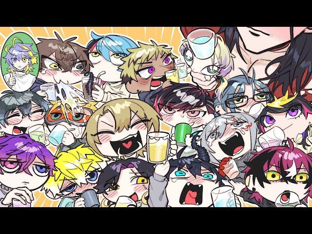 NIJIEN Boys Drinking Hangout【NIJISANJI EN | Luca Kaneshiro】