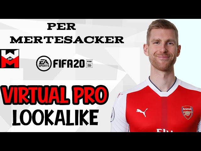 FIFA 20 - How to Create Per Mertesacker - Pro Clubs