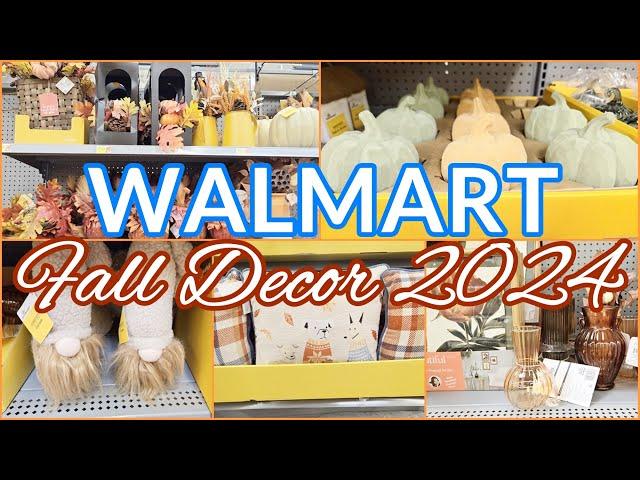 WALMART FALL DECOR 2024 NEW FINDS! SHOP WITH ME