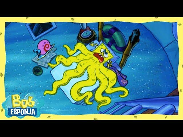 Los momentos más aterradores de Bob Esponja | Top 5 | Bob Esponja en Español