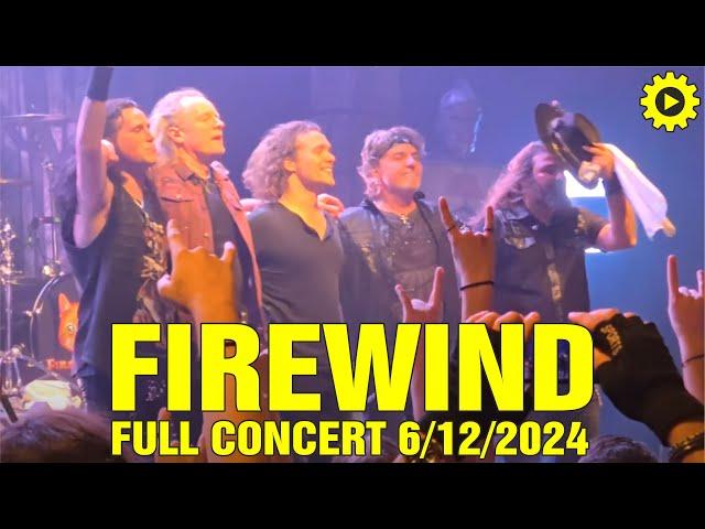 FIREWIND (ft Apollo) - Full Concert [#live 6/12/2024 @Principal - Thessaloniki - Greece]