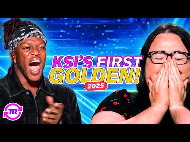 KSI SMASHES His First Ever GOLDEN BUZZER! BGT 2025 Episode 2 ALL Auditions!