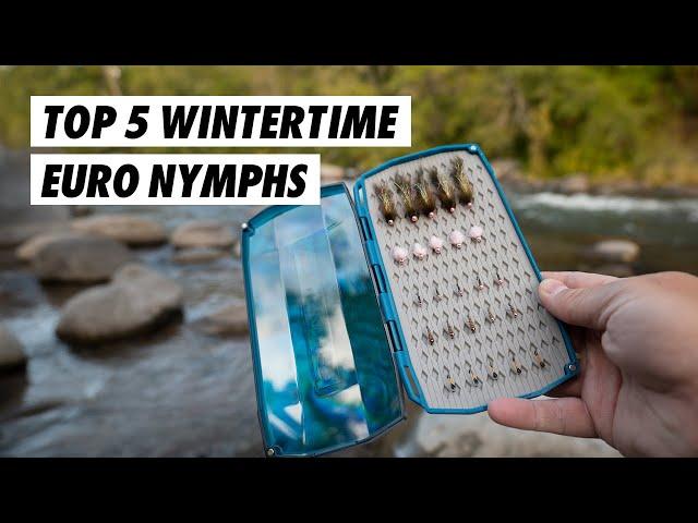 My Top 5 Euro Nymph Patterns For Winter Fly Fishing // Best winter Euro Nymphing flies