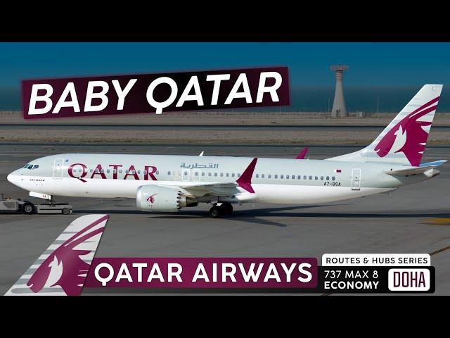 THE Modern Hub? · QATAR AIRWAYS Economy Class 737 Max 8  Doha - Riyadh  Doha & It's Bears!