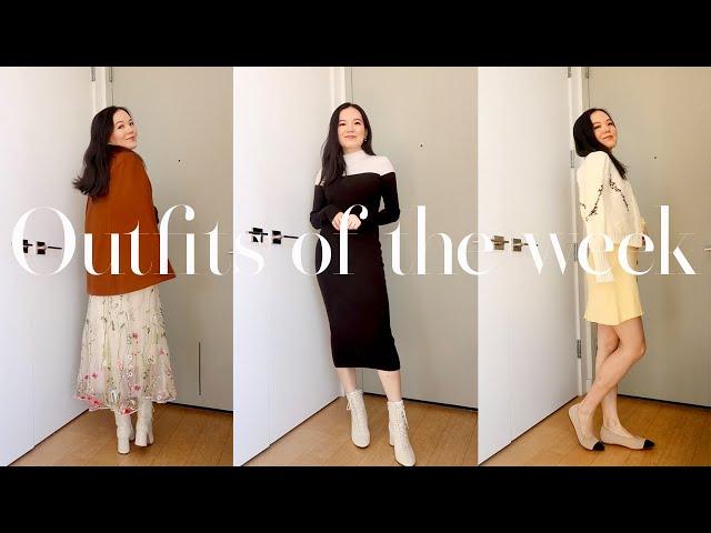 Spring outfits of the week - they're chic AND comfy! #rihoas #inrihoas