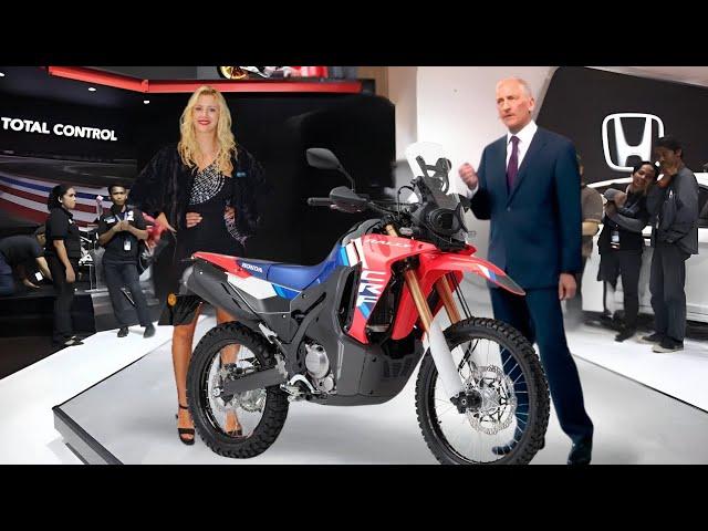 2025 NEW HONDA CRF300 Raly and CRF300L EXHIBITED AT EICMA WITH A MORE ERGONOMIC DESIGN