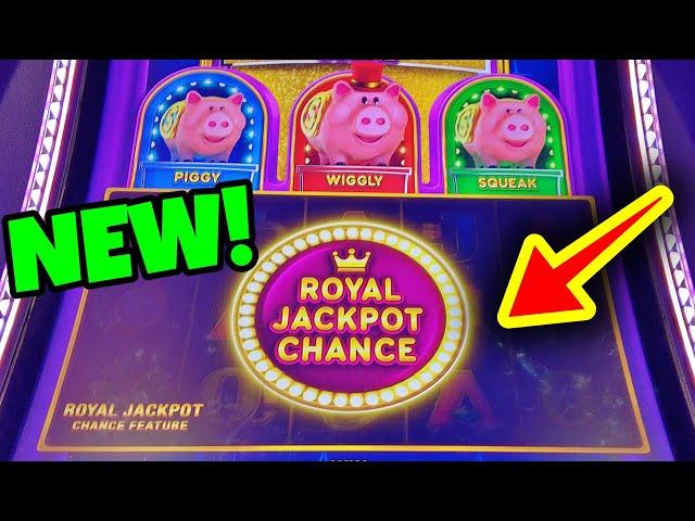 I got the Royal Jackpot Chance on the new Coin Trio Royal!!