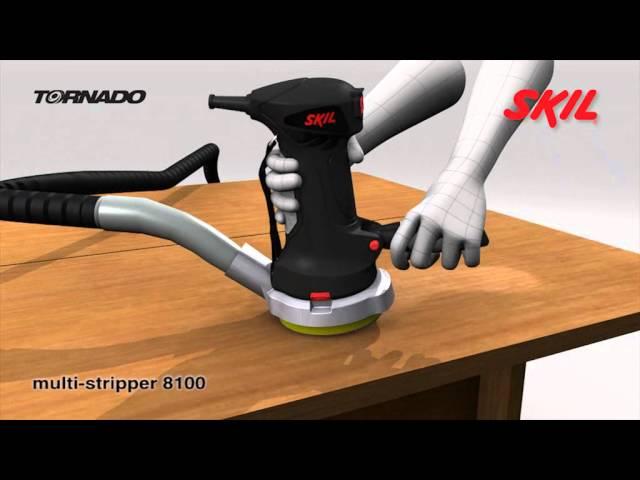 Der Skil Tornado 8100 Multi-Stripper: der schnellste Weg zum Entfernen von Farbe und Rost