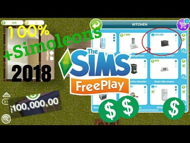 Sims Freeplay CHEAT 2018 - 100% WORKS - hack for +simoleons (IOS/ANDROID) (no modes/jailbreak)