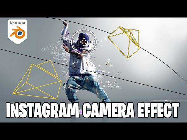 Make Instagram Camera Effect in Blender