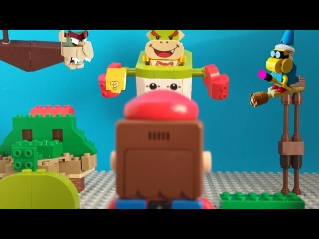 Bowsy vs Mario in a airship | Stop motion