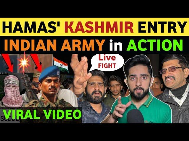 HAMA$ VS INDIAN ARMY IN KASHMIR, PAKISTANI PUBLIC REACTION ON INDIA, REAL ENTERTAINMENT TV SOHAIB CH