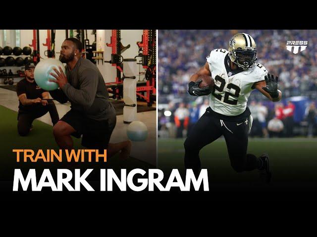 Plyometric Training For Football | Mark Ingram Workout