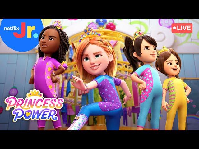  LIVE! Princess Power 24/7! Full Episodes, Music, & More! | Netflix Jr