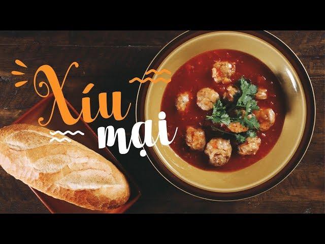 Cách làm XÍU MẠI Ngon ăn một lần là Ghiền | Hướng Nghiệp Á Âu