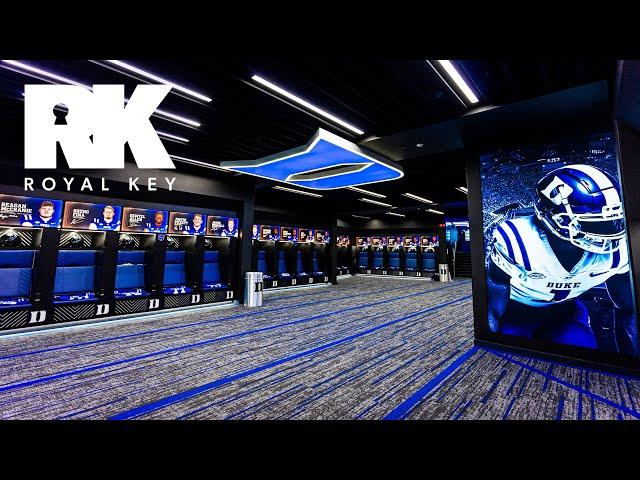 Inside the DUKE BLUE DEVILS’ FOOTBALL Facility | Royal Key