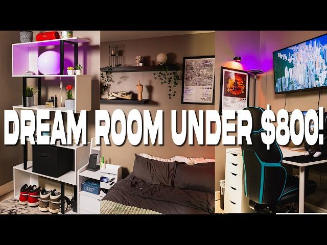 How I Transformed My Brother's Dream Room! | Amazon & Ikea Finds