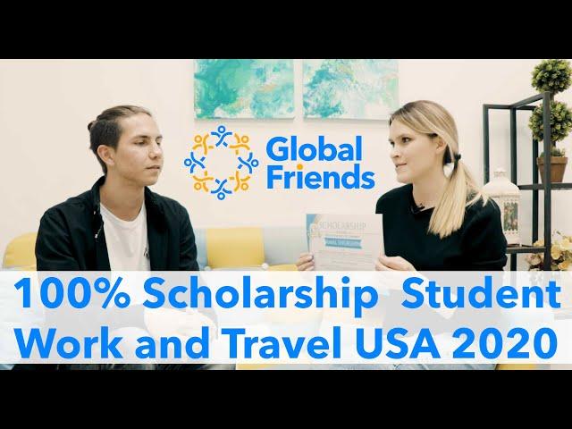 FIRST SCHOLARSHIP STUDENT FOR WORK AND TRAVEL USA | CIEE AND GLOBAL FRIENDS