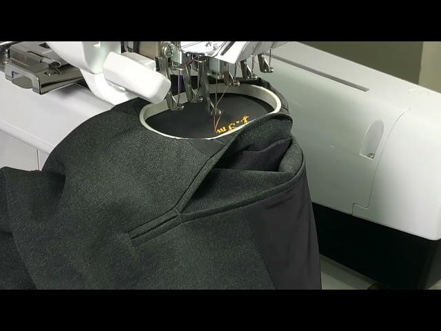 Embroidery on Men's Jacket