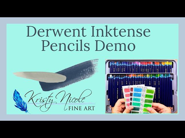 Testing Derwent Inktense Pencils on Various Drawing Papers