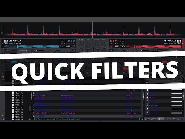 Virtual DJ Tips: This ''QUICK FILTER' feature in VirtualDJ 2024 is AWESOME!!!