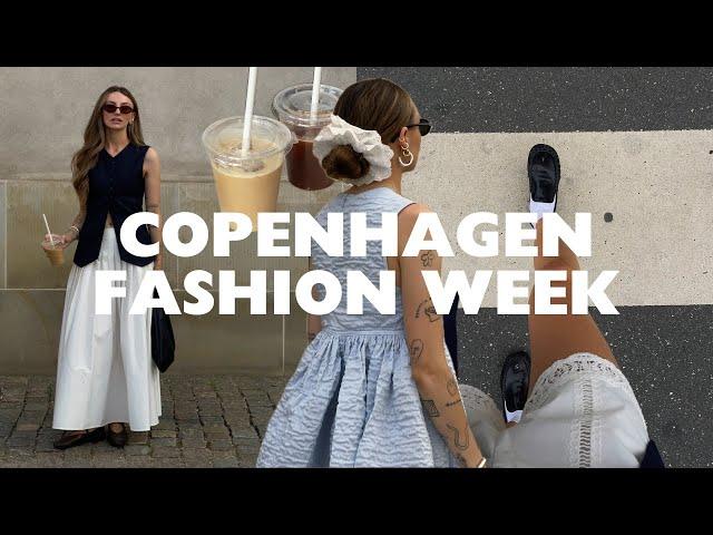 WEEKLY VLOG | Copenhagen Fashion Week