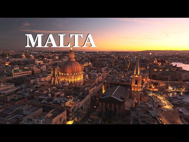 Beautiful Malta 4K UHD Drone FPV
