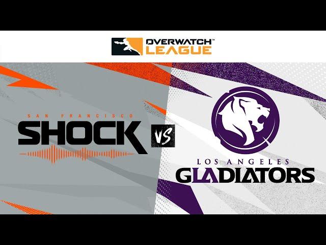 @sanfranciscoshock  vs  @LAGladiators  | Countdown Cup Knockouts | Week 3 Day 4 — West